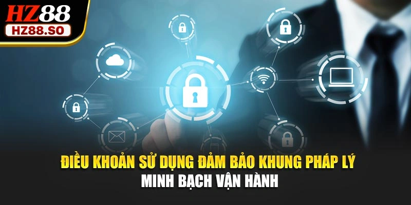 Điều khoản sử dụng đảm bảo khung pháp lý minh bạch vận hành